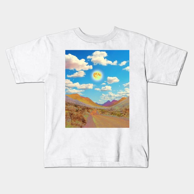 Daydreaming Kids T-Shirt by Cajuca